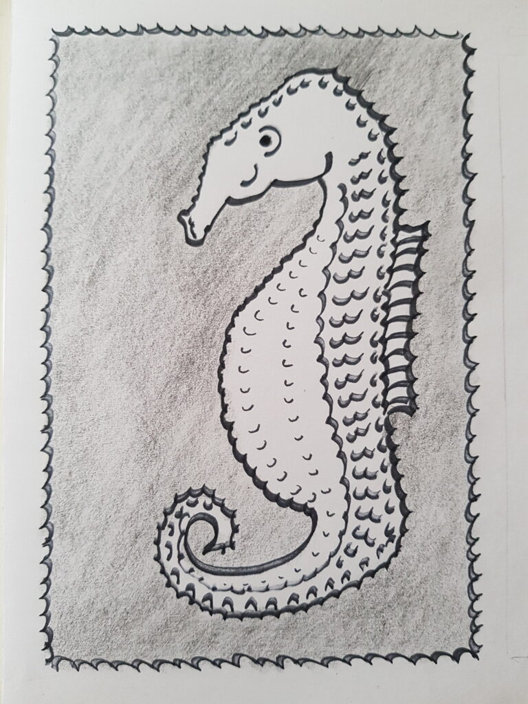 Den legesyge søhest