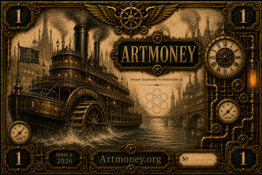 Steampunk -Serie A-1-30, det viste eksemplar er solgt